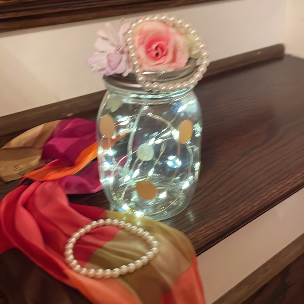 This is a set of glass beaded bracelets. - Picture 2 of 4